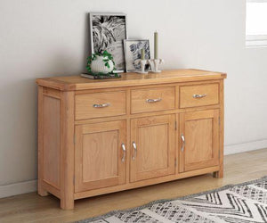 Stow Oak 3 Door Sideboard