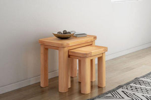 Stow Oak Nest Of Tables