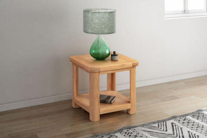 Stow Oak Lamp Table