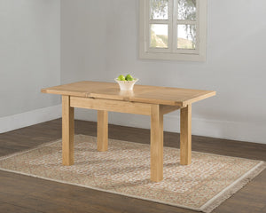 Milan 120/166cm Butterfly Extending Dining Table