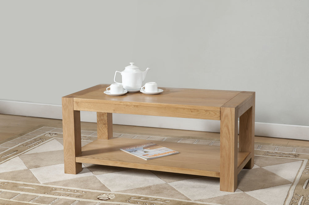 Lucerne Coffee Table with Shelf