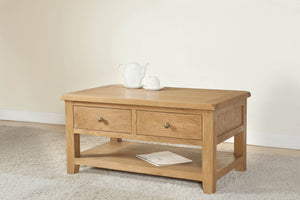 Shrewsbury Coffee Table with Drawers