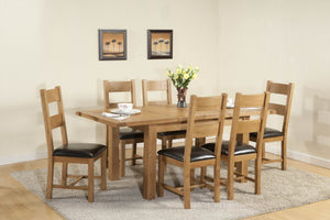 Shrewsbury 132/198cm Extending Dining Table